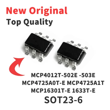 1 gabalas MCP4012T-502E MCP4012T503E MCP4725A0T MCP4725A1T-E/CH MCP16301 MCP16331T SOT23-6 lustas IC Naujas originalas