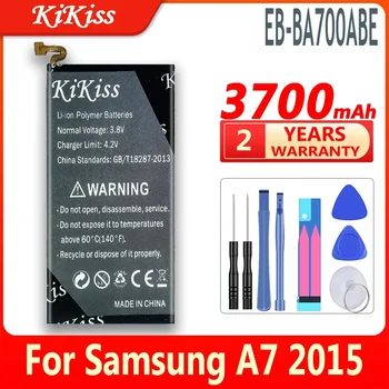 3700mAh Samsung baterijai EB-BA700ABE Samsung Galaxy A7 2015 SM-A700F SM-A700FD SM-A700S SM-A700L SM-A700 BatterIies