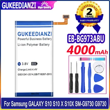 GUKEEDIANZI pakaitinė baterija 4000mAh Samsung Galaxy S10