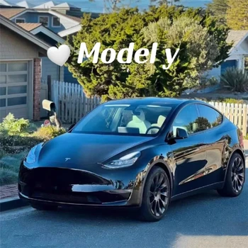 1:32 Tesla Model Y SUV Lengvojo lydinio automobilio modelis Diecast Metal Vehicle Automobilio modelis Garso ir šviesos modeliavimo kolekcija Vaikų žaislų dovana