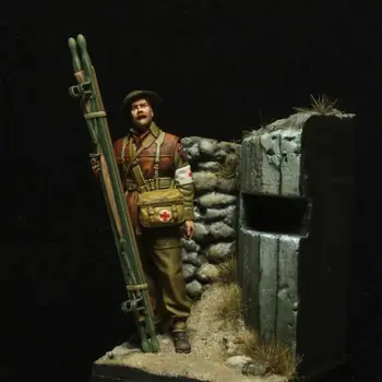 1/35 Dervos modelio paveikslas GK , britų kareivis, Nesurinktas ir nedažytas rinkinys