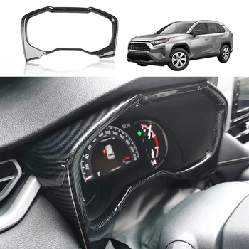 1 vienetinis automobilių aksesuarų prietaisų skydelis konsolės ekranas Dekoratyvinio rėmo dangtelio apdaila Tinka Toyota RAV4 2019-2022 Priedai