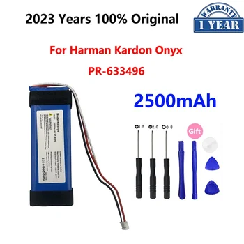 100% Originali 2500mAh pakaitinė baterija JBL Harman Kardon Onyx HKOnyx garsiakalbio PR-633496 Bateria baterijos