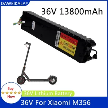 100% Originalus 36V 18650 akumuliatorius Paketas skirtas Xiaomi M356 M356 Pro Special Battery pack 36V 13800mAh dviračiu Važiavimas 65km