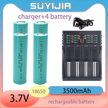18560Aukštos kokybės 3.7V 3500mAh įkraunama baterija 10A iškrova Li-ion žibintuvėliui fordigital produkto energijos kaupimas ir kt.