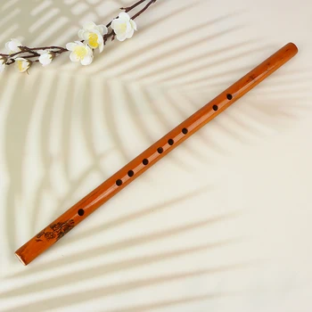 1Pc 6 skylių bambuko fleita klarnetas Profesionali bambuko fleita Xiao Draugams Studentai Pradedantieji Muzikos instrumentas