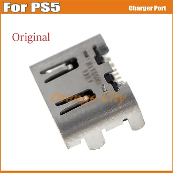 1PC Originalus C tipo įkroviklio lizdo prievadas, skirtas PS5 V3.0 Micro USB įkroviklio lizdo jungtis PlayStation 5 žaidimų konsolei