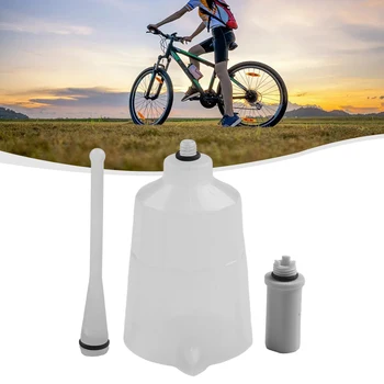 1vnt Dviračio diskinių stabdžių išleidimo rinkinys Plastikinis alyvos piltuvas ir adapteris Shimano kalnų kelio dviračių priedams