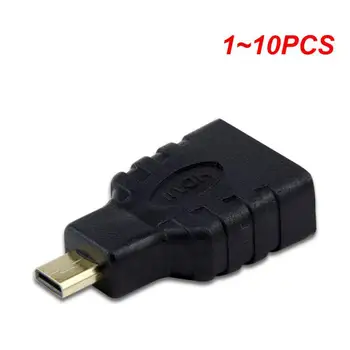1~10PCS Moteriškas TO Mini Micro B vyriškas paauksuotas adapteris HDTV kamerai F / M 1080P kabelio prailginimo jungties keitiklis
