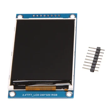 2.4 colių 240X320 LCD SPI TFT ekrano modulio tvarkyklė IC ILI9341, skirta Arduino