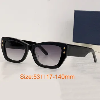 2023 Naujas populiarus paprastas kvadratinis acetatas Moterų atspalvių akiniai Mados prekės ženklo dizainas Ramiojo vandenyno s2u klasikiniai moteriški akiniai nuo saulės