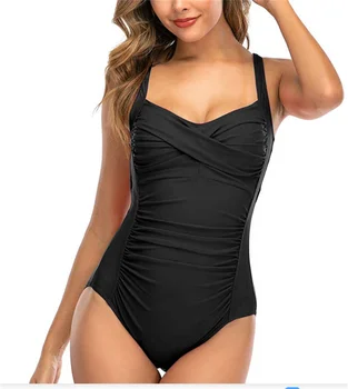 2023 Vasaros moterų maudymosi kostiumėliai Seksualūs vienspalviai moteriški bikini High Elastic paplūdimio maudymosi kostiumėlis Backless Leopard gėlių atspaudas
