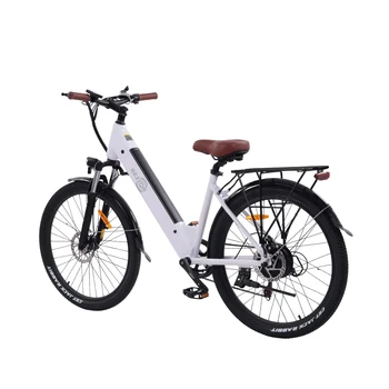 2024 Karštas išpardavimas BEZIOR M3 suaugusiųjų poros dovanos elektrinis dviratis 48V 500W variklis 10.4AH ličio baterija 26 * 2.1inch padangų elektrinis dviratis