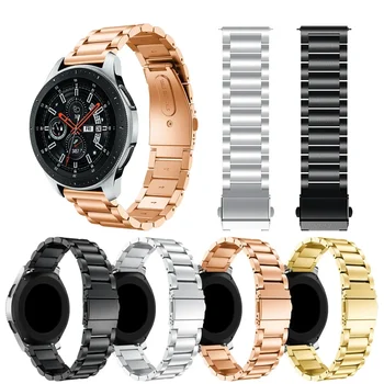 22mm 20mm laikrodžio juosta, skirta Samsung Galaxy Watch 5/5Pro/4 Classic/S3/Active 2 nerūdijančio plieno dirželis, skirtas Huawei Watch 4 3 GT3 GT2 Pro