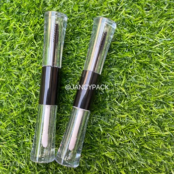 2ml Double Sides Clear Lipstick Mascara Packaging Container Empty Double Head Lip Gloss Tubes 