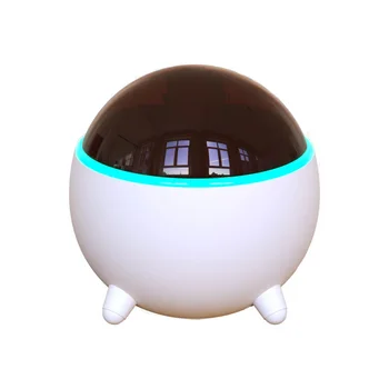 2vnt USB Planet Aroma Difuzorius Ultragarsinis oro drėkintuvas 300ML nešiojamas rūko gamintojas automobilių namų augalams su spalvinga naktine lempa