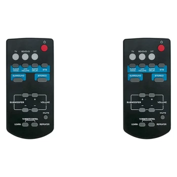 2X FSR60 WY57800 pakeisti nuotolinio valdymo pultą Yamaha Soundbar ATS-1010 YAS-101 YAS-101BL YAS-CU201 ATS1010 YAS101 YAS101BL