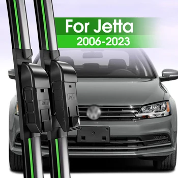 2x Priekinio stiklo valytuvų mentės VW Jetta MK5 MK6 MK7 2006-2023 2007 2008 2011 2012 2013 2014 Priekinio stiklo langų priedai