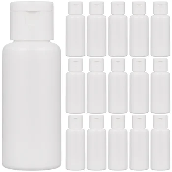 30 vnt. kelioninių butelių rinkinys Daugkartinio užpildymo buteliai Išspausti dydžio losjonų dozatoriai