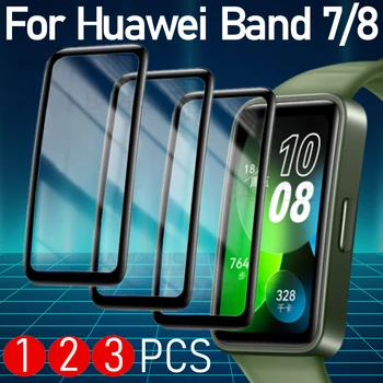 3D lenkta ekrano apsauga, skirta Huawei Band 8 7 HD minkšto pluošto dangteliui Apsauga nuo įbrėžimų, skirta Huawei Band7 Band8 ne stiklui