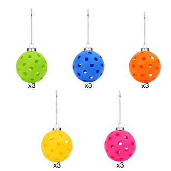 3Vnt Marinato kamuoliuko ornamento rinkinys Raktų dekoravimas Nešiojami unikalūs raktų pakabukai gimtadienio dovanoms Piniginės Raktų raktai Vakarėlio jubiliejus