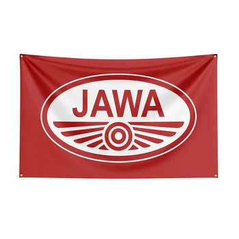 3x5Ft JAWAs vėliava Poliesteris Atspausdinta lenktyninio automobilio reklamjuostė dekorui
