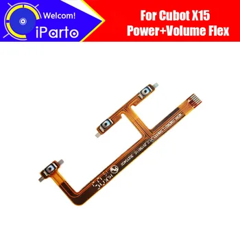 5,5 colio CUBOT X15 tūrio lankstus kabelis 100% originalus Naujas garsumo didinimo / mažinimo mygtukas FPC Wire Flex Cable taisymo priedai, skirti X15.