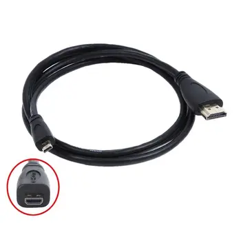 5TF Mikro HDMI suderinamas A/V televizorius Vaizdo kabelis skirtas Sony Handycam HDR-CX220 HDR-CX230 b HDR-CX240