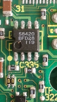 (5vnt.) S8420BF-T1 SOP-8 AKUMULIATORIAUS ATSARGINĖ IC 1 LUSTO CPU