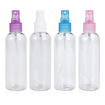 5~250ml purkštuvų buteliukai mini kelioniniai plastikiniai tušti buteliai nešiojamas rankų plovimas skaidrus purškimo purkštuvas pakartotinai užpildomų butelių įrankis
