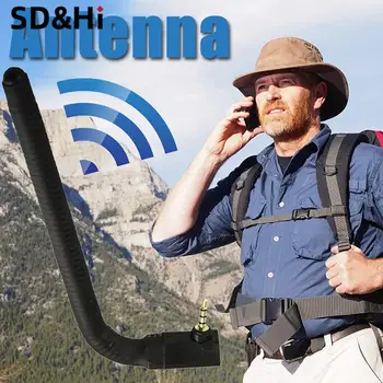 6DBI 3,5 mm lizdo telefono signalo stiprintuvas Signalo stiprumo stiprintuvas mobiliajam telefonui Universalus mobilusis telefonas Išorinė belaidė antena