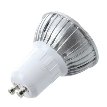6X GU10 lempos lemputė turi 3 led šiltai baltą 3W 5W 12V