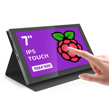 7 colių monitorius Raspberry PI ekranas Talpinis jutiklinis ekranas Nešiojamasis ekranas HD IPS be diskų antrinis ekranas 3B/3B+/4