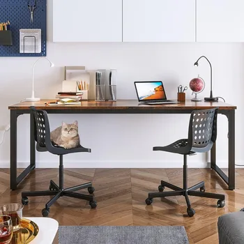 71 colių kompiuterio stalas modernus paprasto stiliaus stalas namų biurui Kompiuteris Žaidimų stalas Rašymo baldai