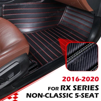 Anglies pluošto stilius Grindų kilimėliai LEXUS RX serijai Neklasikiniai 5 vietų 2016-2020 19 18 17 Pėdų kilimas Auto Interjero aksesuarai