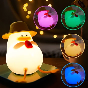 Antis naktinė šviesa Įkraunama lempa Vaikas Naktinis apšvietimas LED USB baterija Lempa Naktinis staliukas Anime gimtadienio dovanos Miegamojo dekoravimas