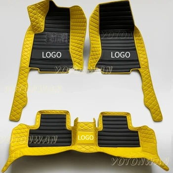 Aukštos kokybės dilimui atsparūs individualūs automobilių grindų kilimėliai Mitsubishi Visi modeliai Asx Outlander Lancer 10 Pajero Sportiniai automobilių aksesuarai