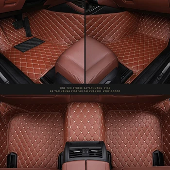 Aukštos kokybės odiniai automobilių grindų kilimėliai CHEVROLET Silverado 1500 Silverado 2500 Impala Camaro Malibu automobilių aksesuarų kilimui