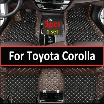 Automobiliniai grindų kilimėliai Toyota Corolla 12th Gen. Hybrid 2019 2020 2021 Custom Foot Pads Auto Carpet Cover Interior Accessories
