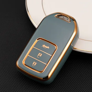 Automobilinio rakto dėklo raktų apvalkalo komplektas, skirtas Honda CR-V ACCORD ODYSSEY CIVIC ect all-inclusive apsaugos raktų pakabukas Priedų laikiklio apvalkalas