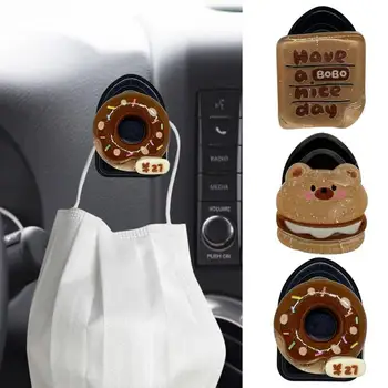 Automobilinis kablys Organizatorius Universalus reguliuojamas animacinio filmo formos automobilinis prietaisų skydelis Kablio laikiklis Daugiafunkcis automatinis saugojimas Lipni