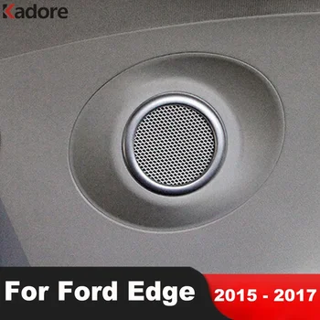 Automobilio galinio ramsčio garso garsiakalbio dangtelio apdaila Ford Edge 2015 2016 2017 Matinio garsiakalbio rėmo apdaila Interjero liejimo priedai