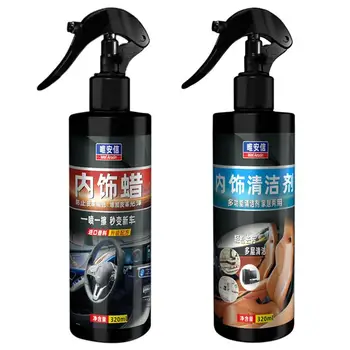 Automobilio salono valiklis Plačiai taikomas automobilių baldų valymo purškiklis Ilgalaikis automobilių odos valymo skystis
