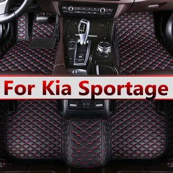 Automobilių grindų kilimėliai Kia Sportage NQ5 2023 2024 2025 7eat Purvui atsparus automobilių grindų kilimas Matiniai tapetai Para Carro automobilių aksesuarai