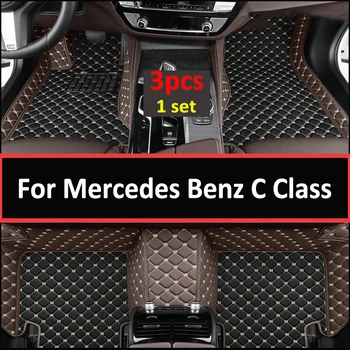 Automobilių grindų kilimėliai Mercedes Benz C klasei W205 C180 200 220 250 260 300 350 400 450 2014-15 2016 2017 2018 2019 2020 Priedai