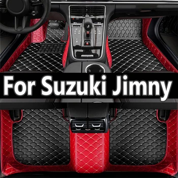 Automobilių grindų kilimėlis Suzuki Jimny Sierra JB64W JB74W 2019 2020 2021 2022 Tapete Automotivo Para Carro automobilių kilimėlių rinkinys Automobilių aksesuarai