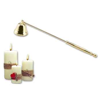 Bell Shape Nerūdijančio plieno žvakių uostymas Aliejinė lempa Vaško žvakė Gesintuvas Liepsnos dagtis Snuffer