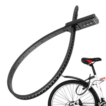 Bike Combination Lock Anti Theft Bike Locks Adjustable Tie Lock Multi-Purpose Combo Lock 3 Digit Password Locks Mountain Bike