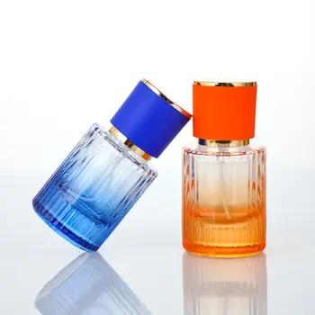 Birūs kvepalai Tuščias buteliukas Travel 30ML spalvoto stiklo purškimo buteliukas Pakartotinai užpildomas kosmetikos konteinerio purkštuvas