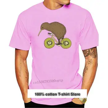 Camiseta de Kiwi con ruedas para hombre y mujer, camisa para montar en bicicleta, nueva